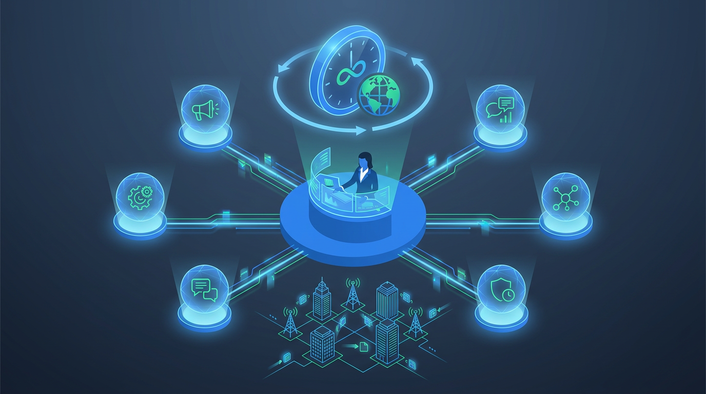 24/7 Managed AI Marketing Team & CMO Service