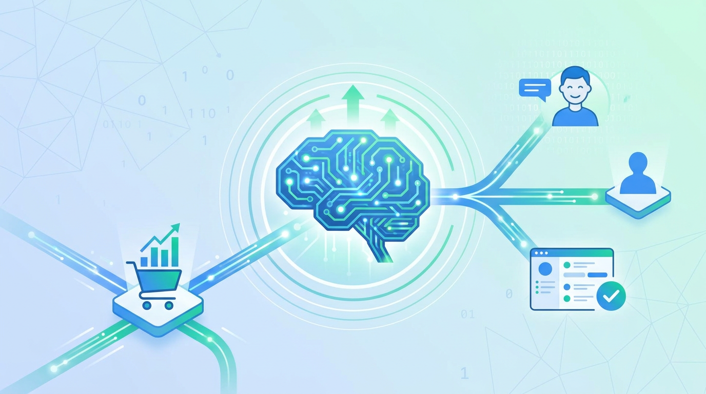Agentic E-commerce & Predictive Emotion AI Landing Page