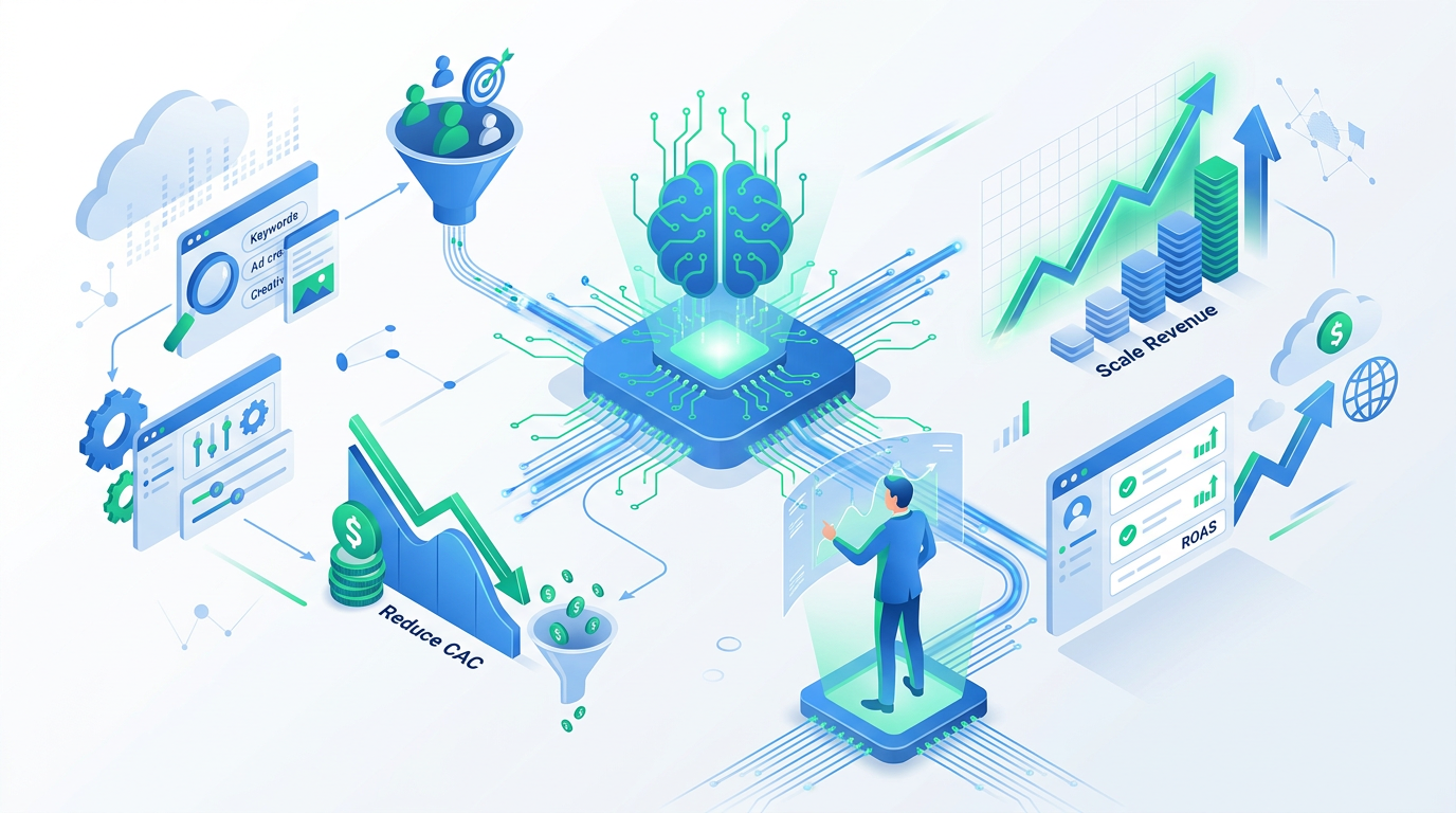 AI Advertising Automation & CAC Optimization for Executives