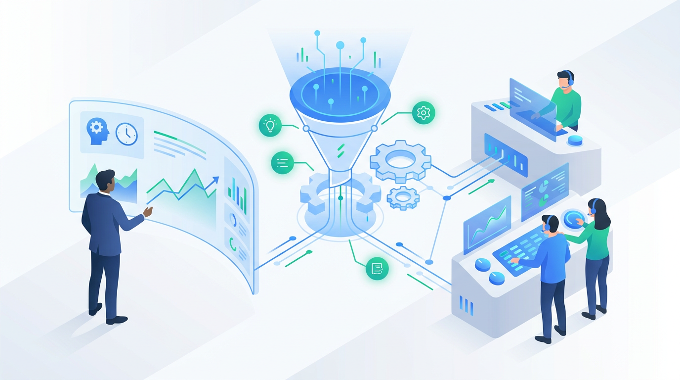 AI Advertising Automation & CAC Optimization Landing Page