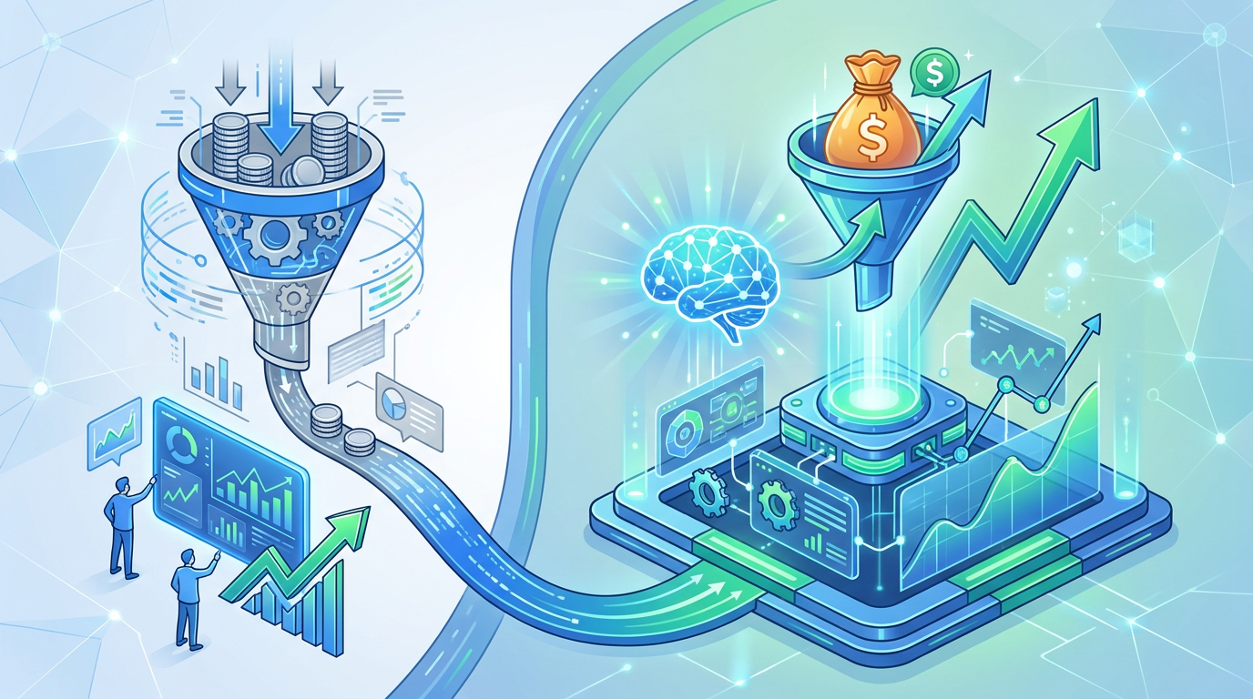 AI Advertising Automation & CAC Optimization Landing Page