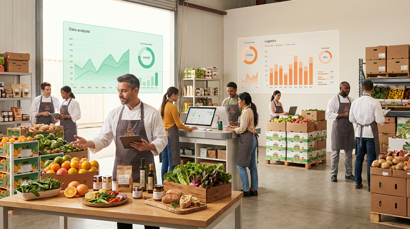 Fractional CMO & AI-Powered Marketing Systems for Food Distributors