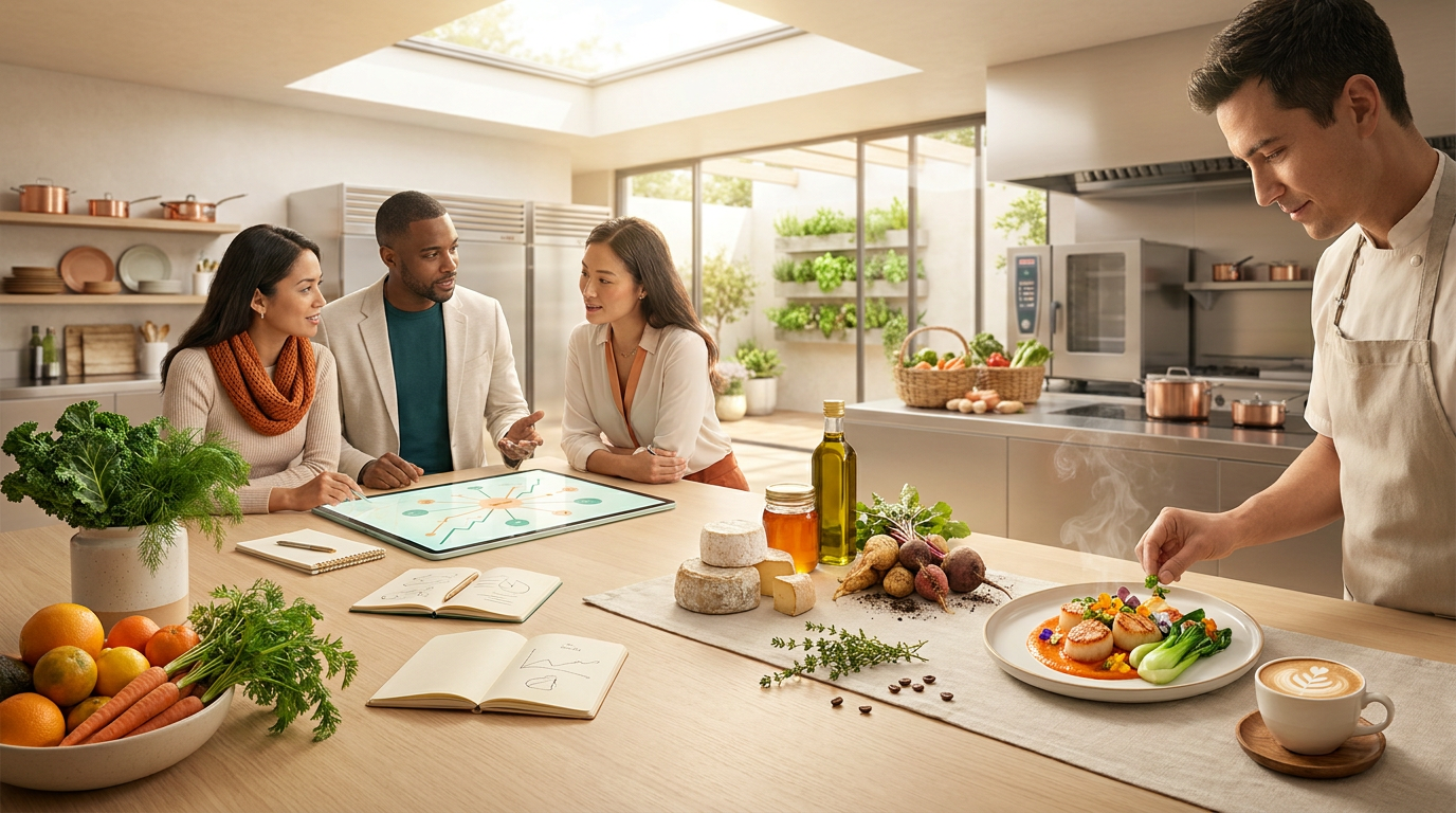 Fractional CMO Services: High-Level Strategy for the Hospitality & Food Supply Ecosystem