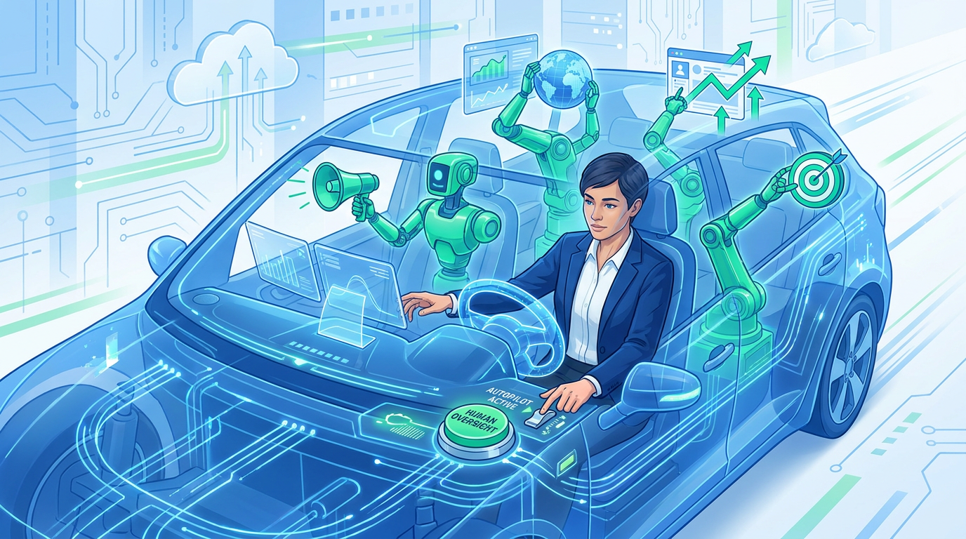 Human-Supervised AI vs. Autonomous Marketing: The Hybrid Advantage