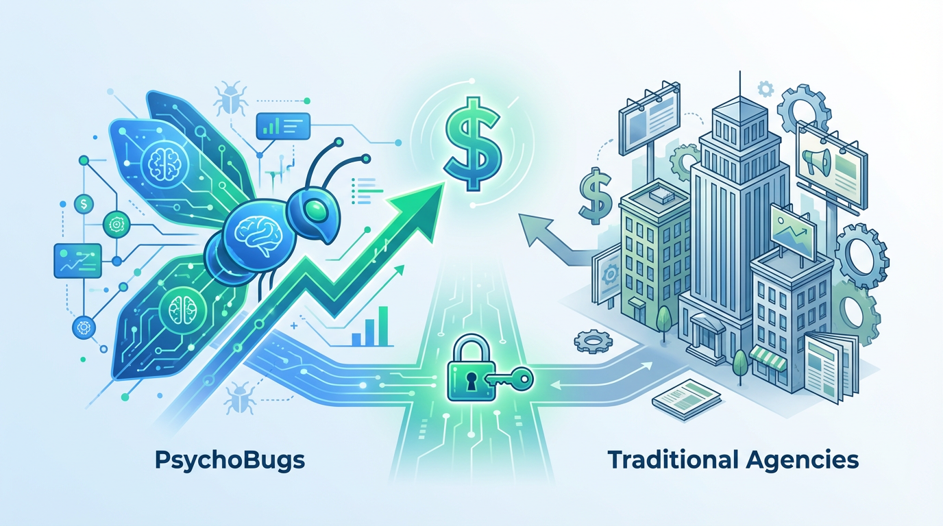 PsychoBugs vs. Traditional Marketing Agencies: The Smart Choice