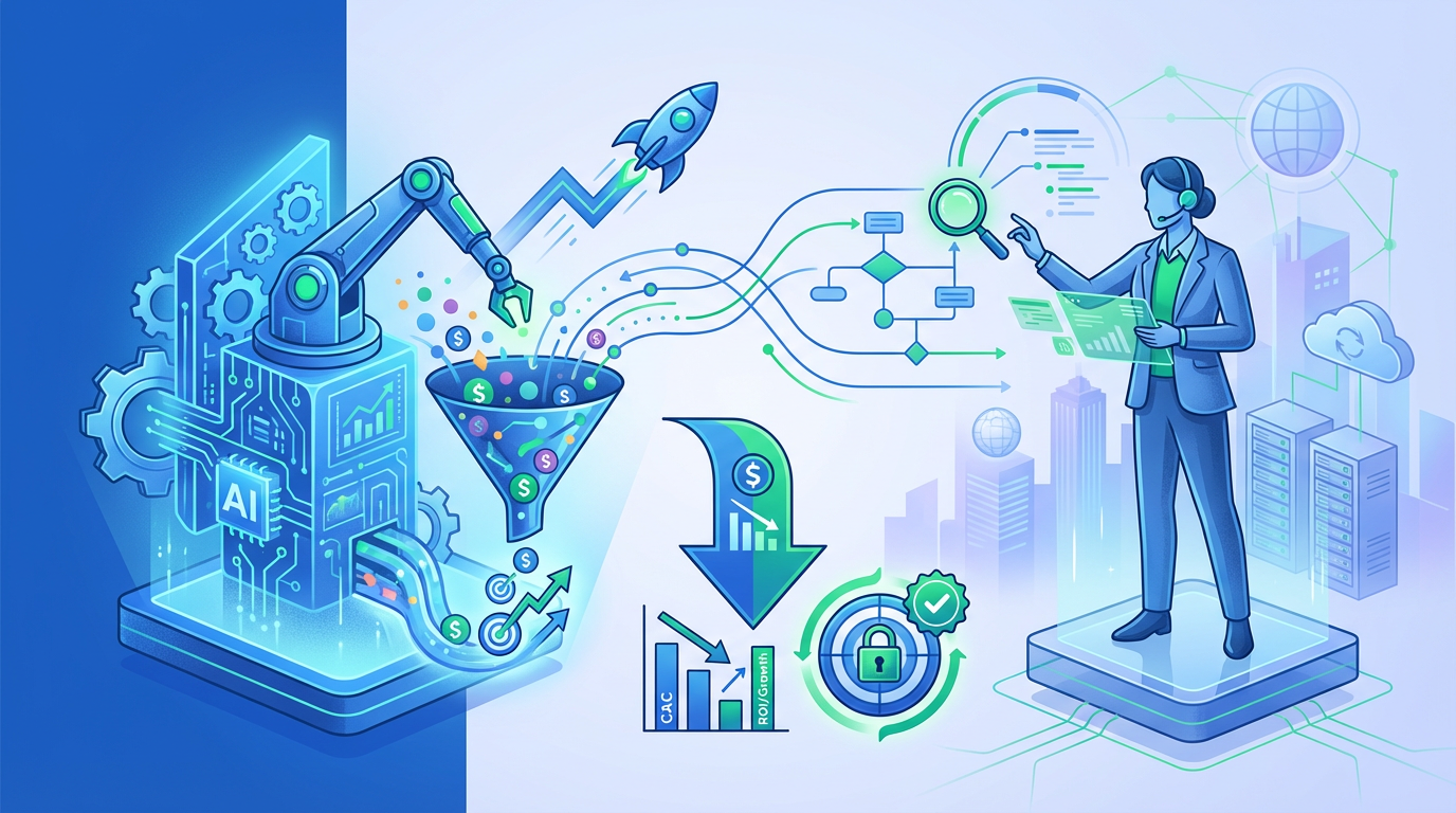 Reduce CAC with Managed AI Advertising Automation