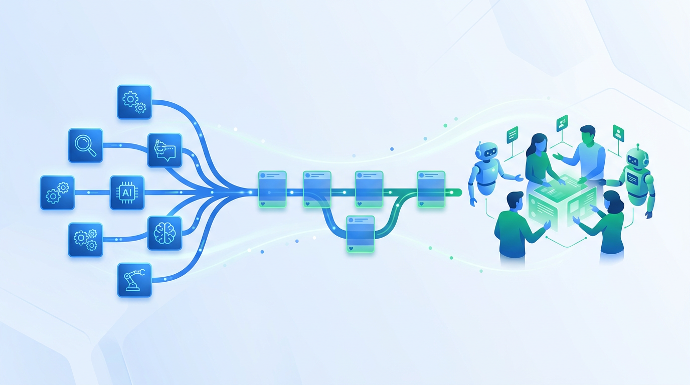 Twitter Thread: From AI Tools to Agentic Teams