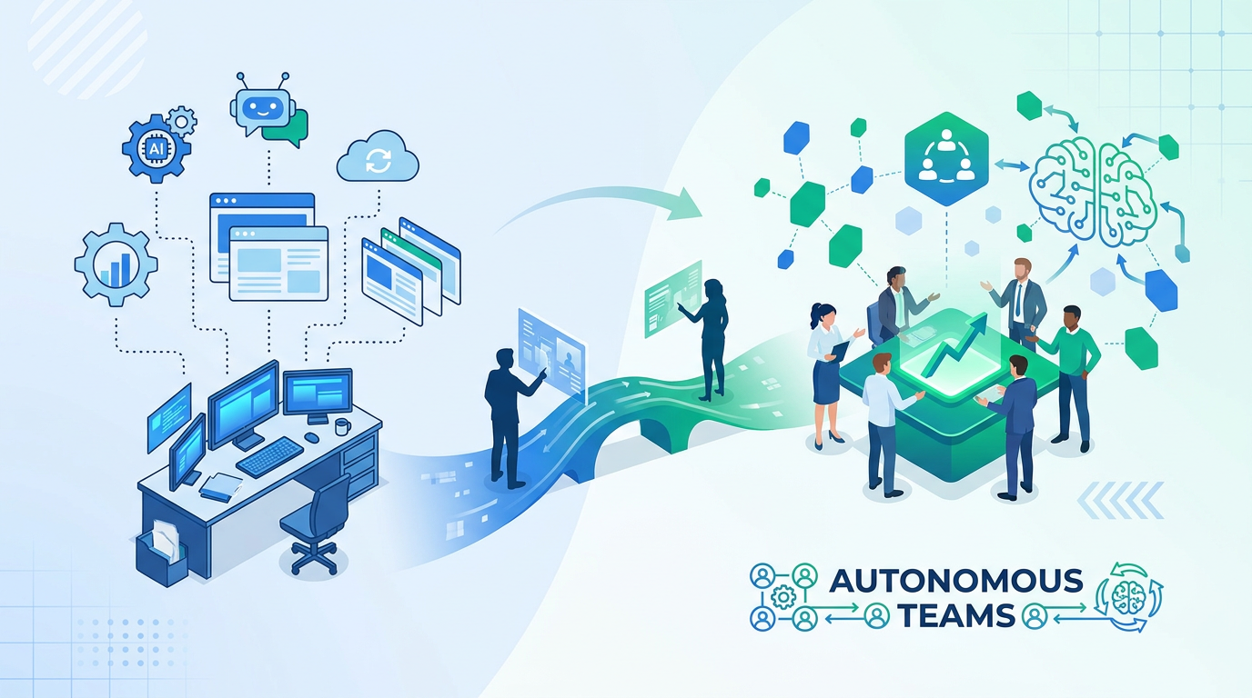 Twitter Thread: Stop Buying AI Tools, Start Hiring Autonomous Teams
