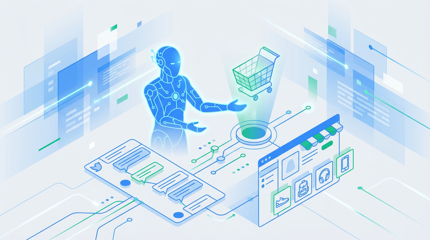 Twitter Thread: The Rise of Agentic AI Shopping