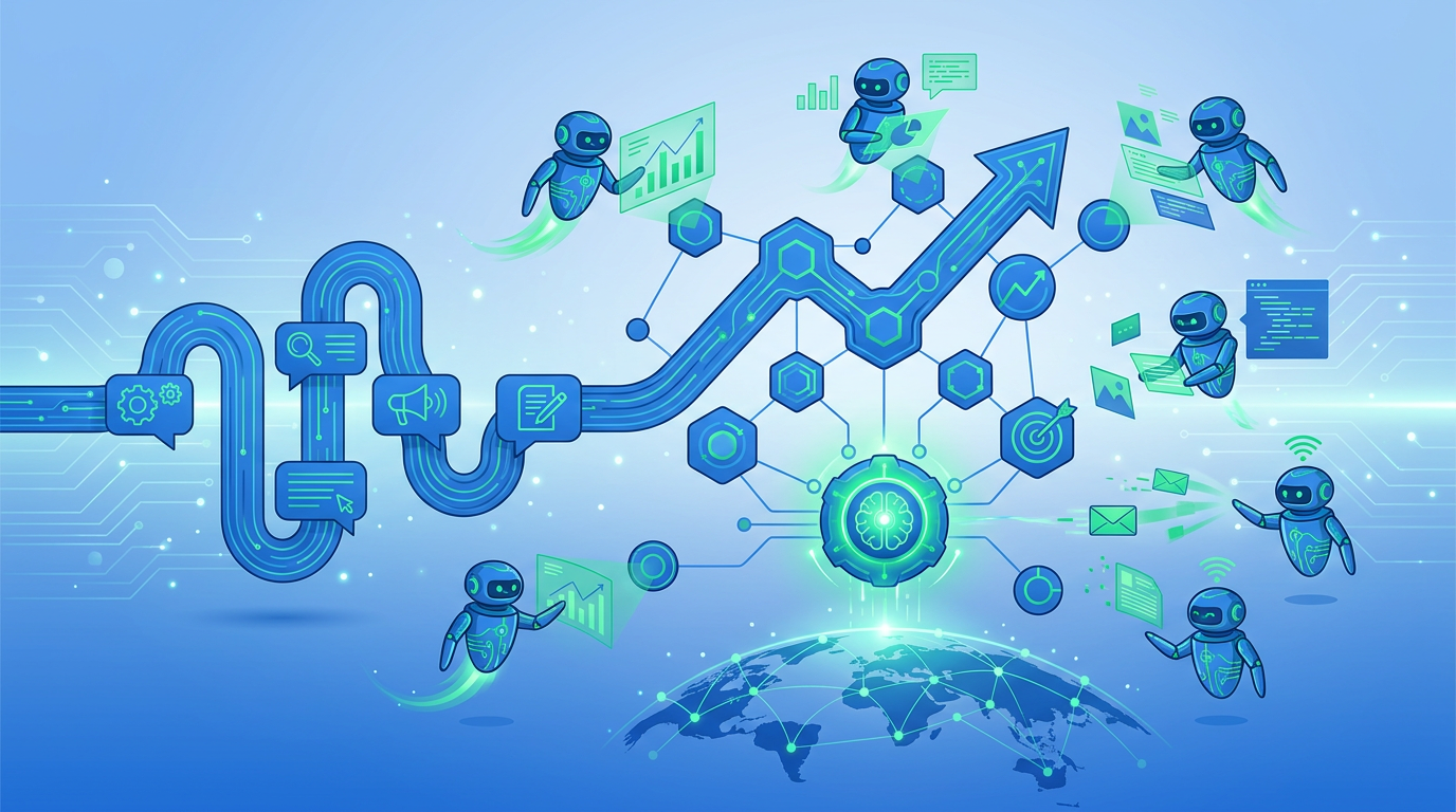 Twitter Thread: The Rise of the Autonomous Marketing Workforce