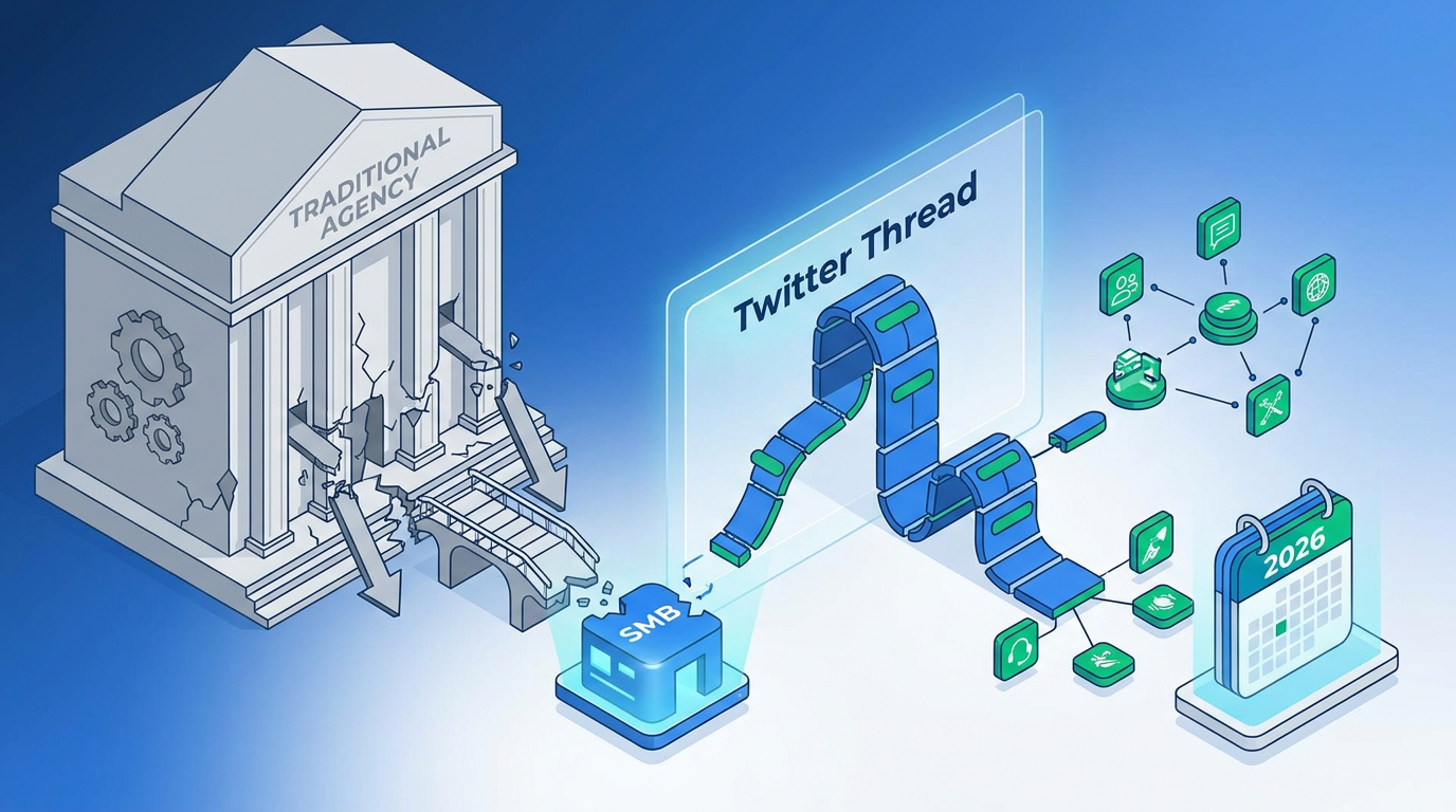 Twitter Thread: Why Traditional Agencies are Failing SMBs in 2026