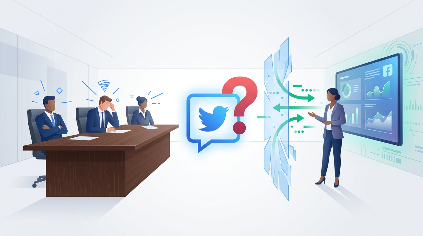 Twitter Thread: Why Your Board Hates Your Marketing Reports
